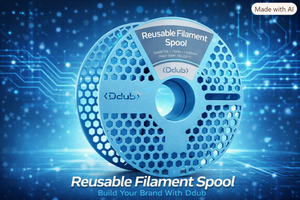 Reusable Filament Spool