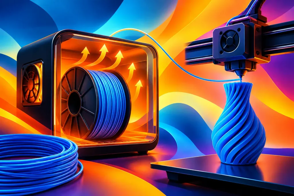 How to Dry Wet Filament Safely and Print Better