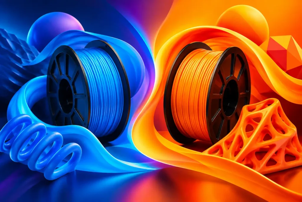 TPU vs PETG: Choose the Right Filament for Prints