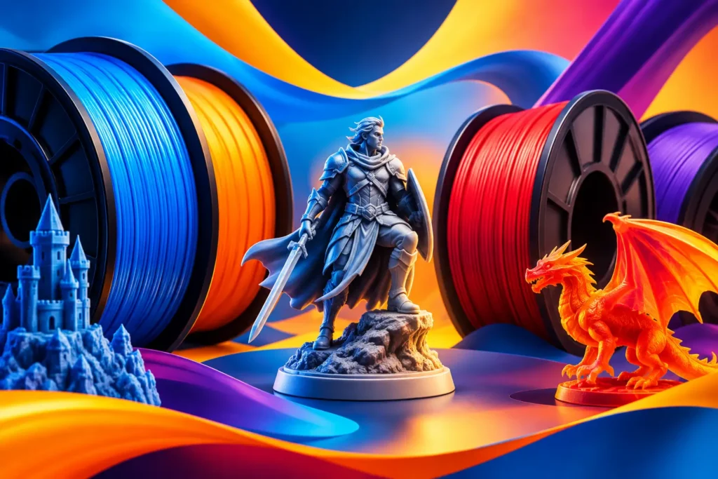 Best Filaments for Miniatures: Print Better