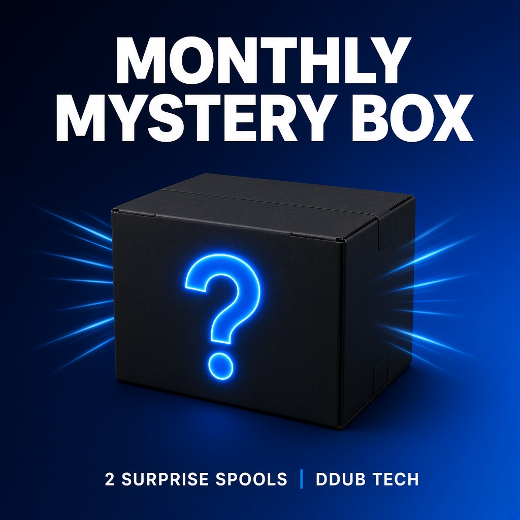 DDub Tech Monthly Filament Mystery Box, 2 surprise spools